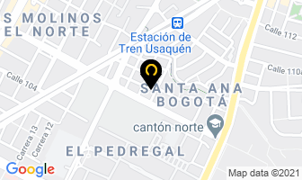 Mapa de Gourmet Solutions Ltda. en Bogotá D.C
