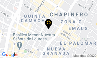 Mapa de Gpm Consultoría Integral Ltda. en Bogotá D.C