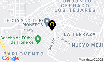 Mapa de Gps De La Costa en Sincelejo