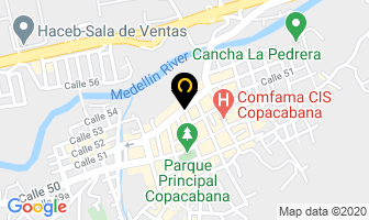 Mapa de Grabados Copacabana en Copacabana