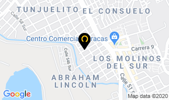 Mapa de Gracia José Ricardo en Bogotá D.C