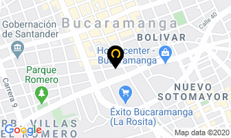 Mapa de Gráficas Astro en Bucaramanga