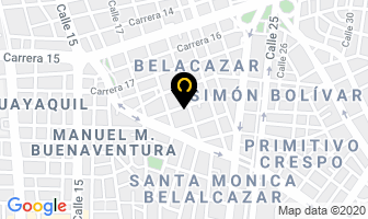 Mapa de Gráficas Casali en Cali