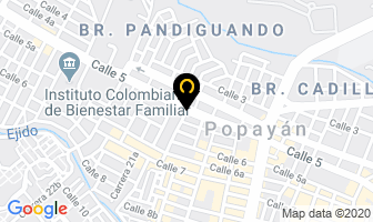 Mapa de Gráficas Chabelly en Popayán