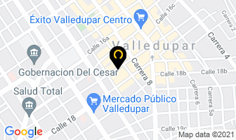Mapa de Gráficas Del Norte en Valledupar
