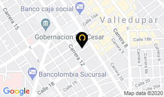 Mapa de Graficas El Mercader en Valledupar
