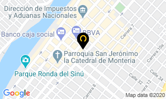 Mapa de Gráficas Medellín en Montería