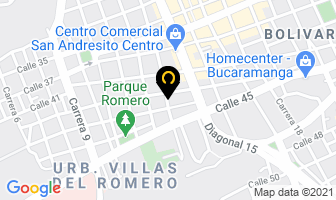 Mapa de Graficas Pacheco en Bucaramanga