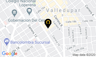 Mapa de Graficas Ramos en Valledupar