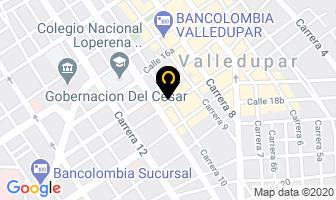 Mapa de Gráficas Ramos Litografía en Valledupar