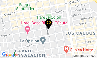 Mapa de Gráficas Unidas en Cúcuta