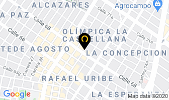 Mapa de Graficasluke & Cia en Bogotá D.C