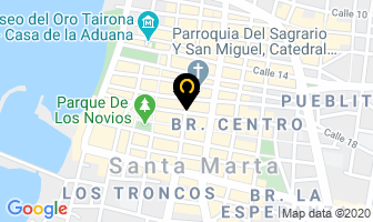 Mapa de Graficentro en Santa Marta