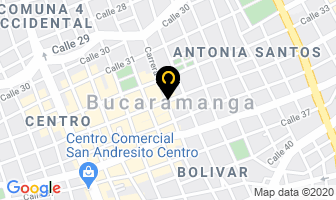 Mapa de Graficopias en Bucaramanga