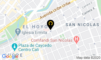 Mapa de Grafitextos Impresión Digital-litografía en Cali