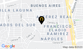 Mapa de Grajales Delgado Betty Janeth en Cali