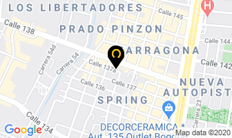 Mapa de Gramarte en Bogotá D.C
