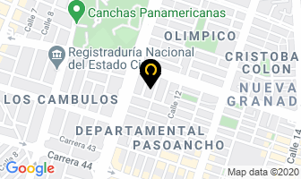 Mapa de Gran Feria Del Hogar en Cali