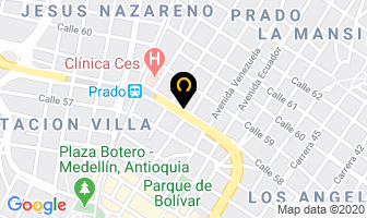 Mapa de Gran Fraternidad Universal en Medellín