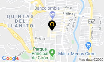 Mapa de Gran Remate Paisa “El Poblado” en Girón