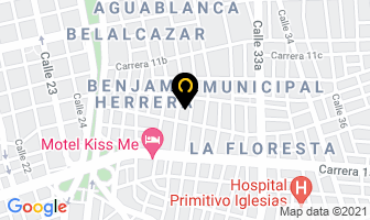 Mapa de Gran Salon Social en Cali