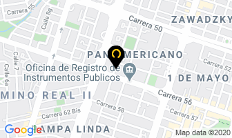 Mapa de Grancoop en Cali