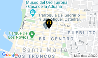 Mapa de Grand Optica en Santa Marta