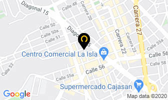 Mapa de Grandes Llantas en Bucaramanga