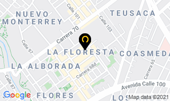 Mapa de Grandes Marcas en Bogotá D.C