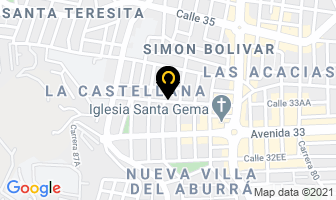 Mapa de Grandes Números Ltda. en Medellín
