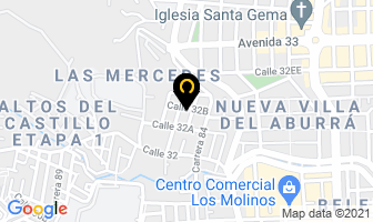 Mapa de Granero Cartago en Medellín