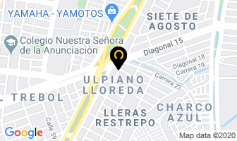 Mapa de Granero Chalo en Cali