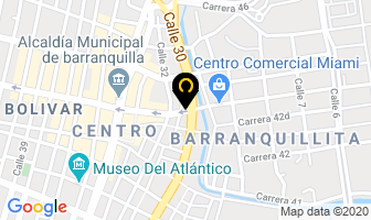 Mapa de Granero El Banco en Barranquilla