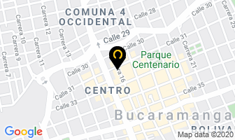 Mapa de Granero El Exito en Bucaramanga