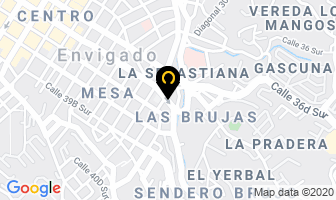 Mapa de Granero El Maizal en Envigado