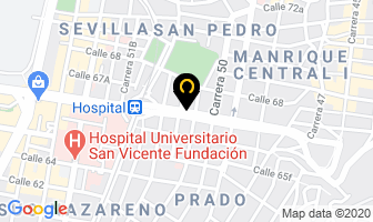 Mapa de Granero El Progreso en Medellín