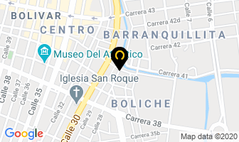 Mapa de Granero El Sitio en Barranquilla