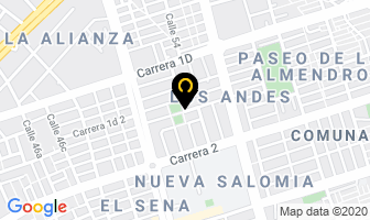 Mapa de Granero El Trébol en Cali