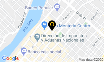 Mapa de Granero Es La Fé en Montería