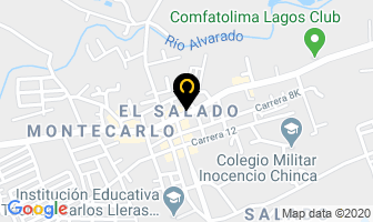 Mapa de Granero J.l.d. en Ibagué