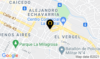 Mapa de Granero La Estancia en Medellín