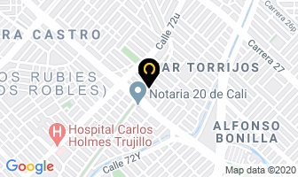 Mapa de Granero La Gran Rebaja en Cali