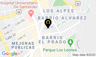 Mapa de Granero La Parada en Bucaramanga