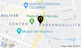 Mapa de Granero La Perla en Barranquilla