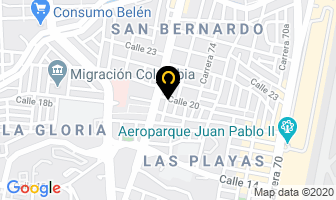 Mapa de Granero Los Alvarez en Medellín