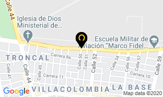 Mapa de Granero Los Tres Amigos en Cali