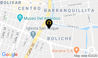 Mapa de Granero Marte en Barranquilla