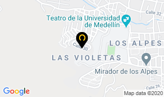 Mapa de Granero Milo en Medellín