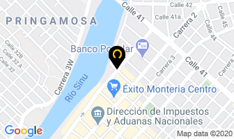 Mapa de Granero Palacio Del Abarrote en Montería