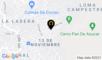 Mapa de Granero Pan De Azúcar en Medellín